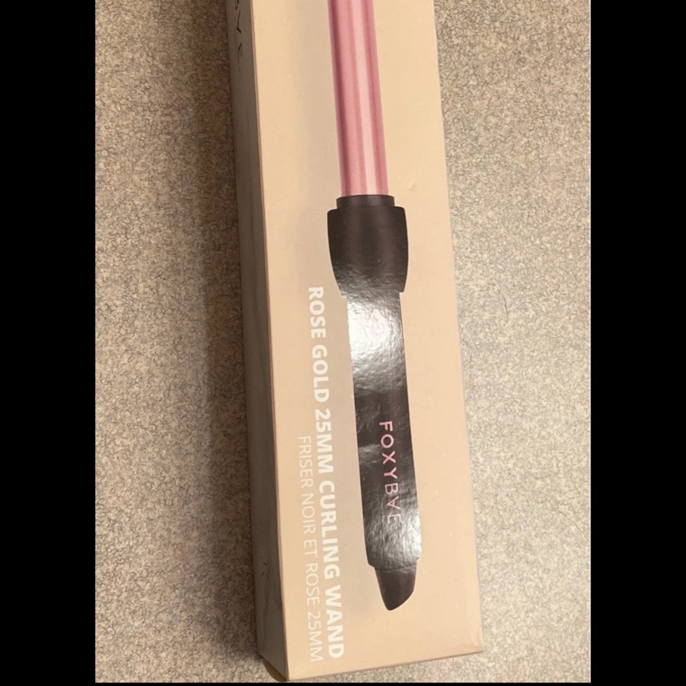 Foxybae 25mm curling wand